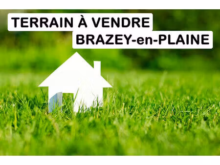 brazey-en-plaine - terrain viabilisé constructible