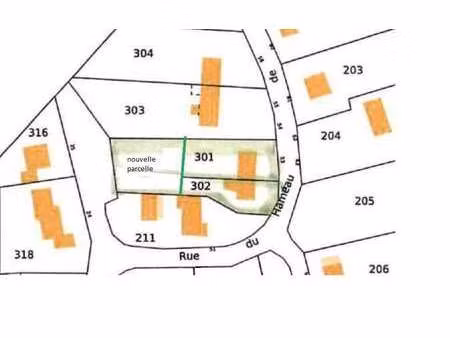 vente terrain à langon (35660) : à vendre / 250m² langon