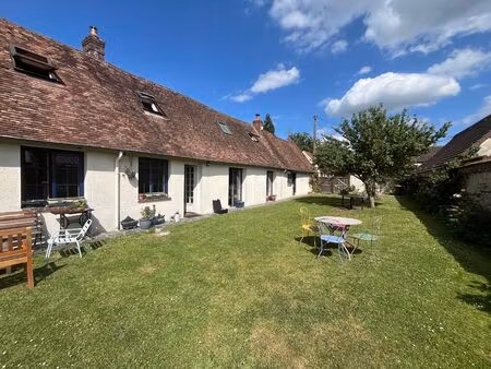 à vendre authentique longère picarde avec grand terrain arboré
