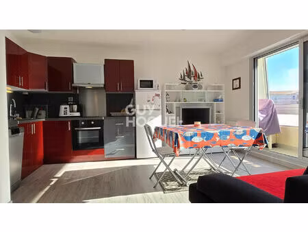 2 pièces lumineux à 2 pas de la plage !