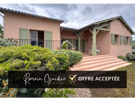 maison f5 118 m2 sur terrain de 613 m2