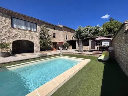 vente maison 5 pièces 140 m² à rochegude (30430)  495 000 €