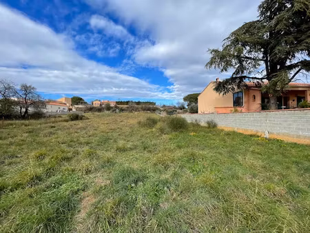 vente terrain à batir 409 m² à baixas (66390)  125 000 €