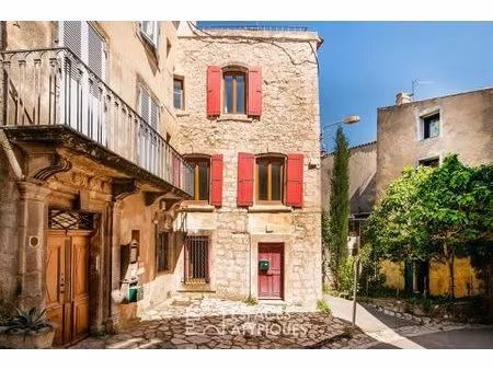 maison de village en pierre - jardin privatif et toit-terrasse