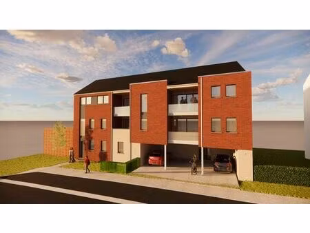 terrain à bâtir avec permis octroyé pour 3 appartements