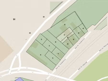 en vente terrain constructible 18 23 ares – 180 000 € |mont-saint-martin