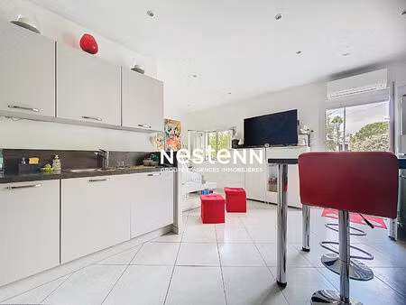 2p -40m2 -renove -jardin-golfe juan -proche mer -parking