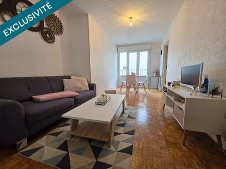 appartement lumineux avec balcon  cave et stationnement – quartier jean jaurès