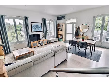 mareil marly - duplex dans petite copropriété - 85.62m²