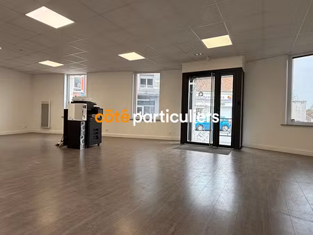 location locaux professionnels 3 pièces 100 m² à saint-pol-sur-ternoise (62130)  800 €