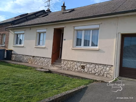 aisne - sains-richaumont - maison de village mitoyenne - idé