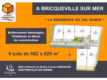 vente terrain à bréhal (50290) : à vendre / 634m² bréhal