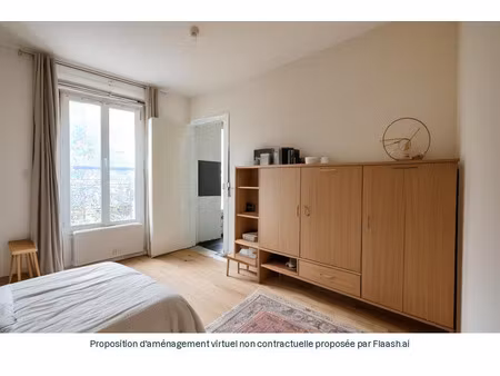 dpt paris (75)  à vendre paris 18eme arrondissement appartement t2 de 28 25 m²