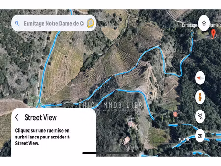 achat terrain 8 000m² collioure 66190