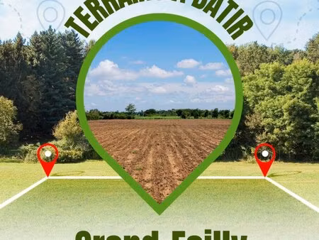 en vente terrain constructible 20 5 ares – 50 000 € |grand-failly