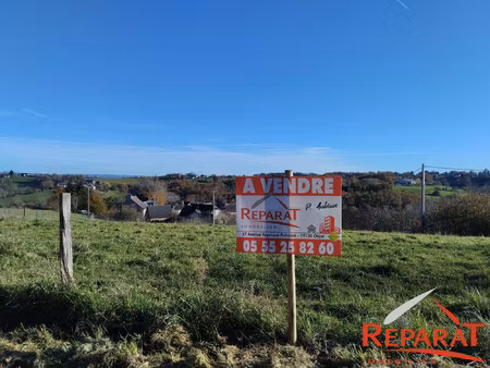 achat terrain 1 600m² st aulaire 19130
