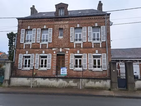 vente maison 4 pièces 120 m² à port-le-grand (80132)  133 750 €