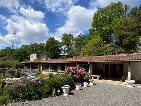 puymoyen. ensemble immobilier avec carrières