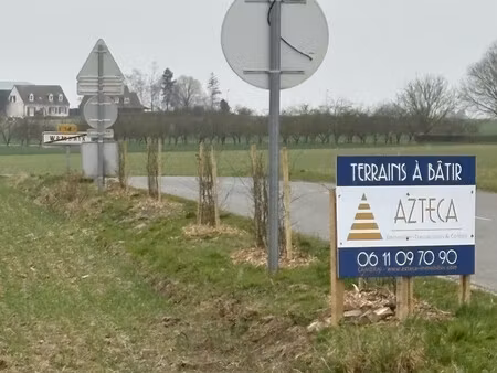 achat terrain 822m² wambaix 59400