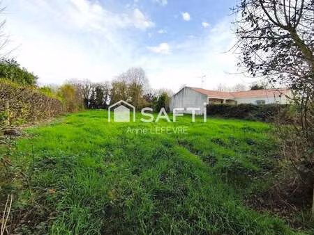 vente terrain au vanneau-irleau (79270) : à vendre / 1394m² le vanneau-irleau