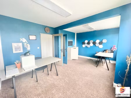 location local professionnel 87m² bois guillaume 76230