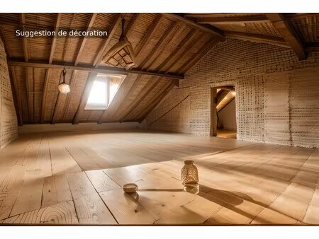 lessy : au coeur du village magnifique appartement f3/4 a amenager