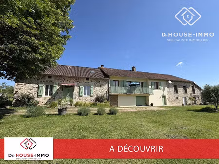 vente maison 7 pièces 215 m² à saint-jory-de-chalais (24800)  368 000 €