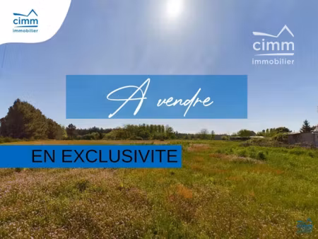 vente terrain à longué-jumelles (49160)  60 000 €