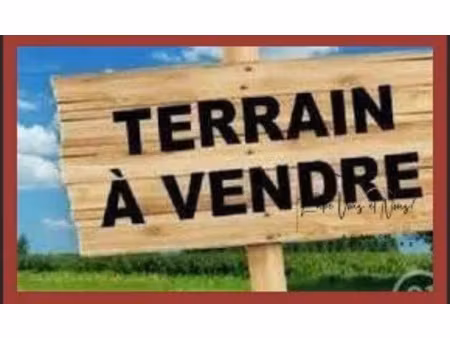 vente terrain à batir à auros (33124)  86 000 €