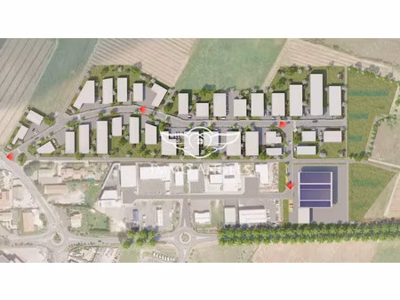 vente terrain à batir 1234 m² à roujan (34320)  155 390 €