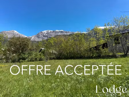 vente terrain à batir 697 m² à vallouise-pelvoux (05340)  138 000 €