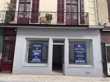 location locaux professionnels 80 m² à salies-de-bearn (64270)  600 €