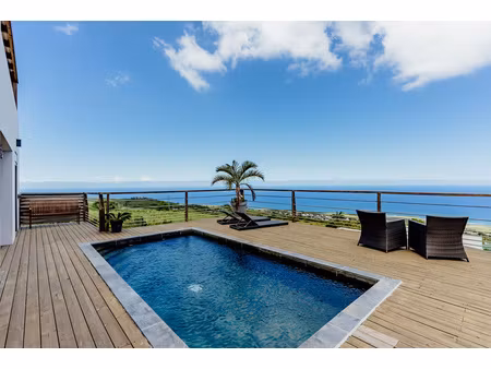 saint-leu: villa contemporaine t5 avec vue imprenable sur l'