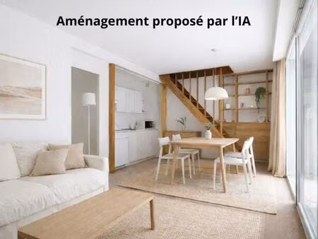 appartement 2 pièces en duplex proximité de la mer