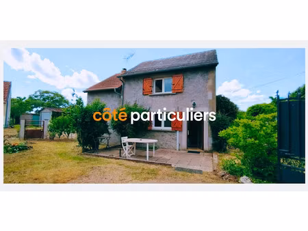 vente maison 3 pièces 78.37 m² à jussy-le-chaudrier (18140)  69 000 €