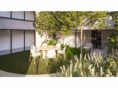 nieuwbouwappartement in res. de motte met 2 slaapkamers en ruim terras uitgevend op de bin