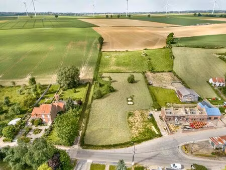 magnifique terrain à bâtir pour maison 4 façades à braives