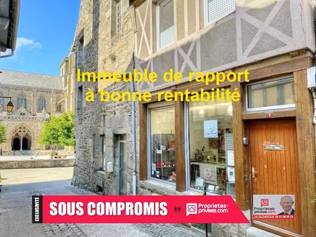 vente immeuble 3 pièces 83 m² à tréguier (22220)  179 990 €
