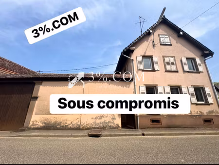 3%com corps de ferme à rénover au centre de wilshausen