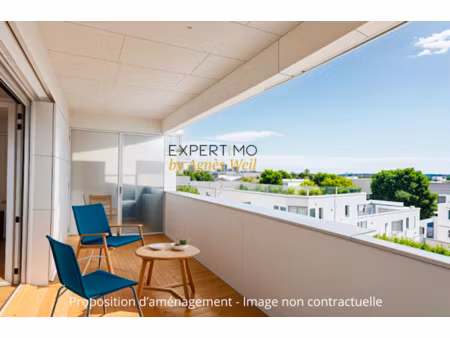 suresnes - carnot / gambetta - appartement 3 pieces avec vue tour eiffel
