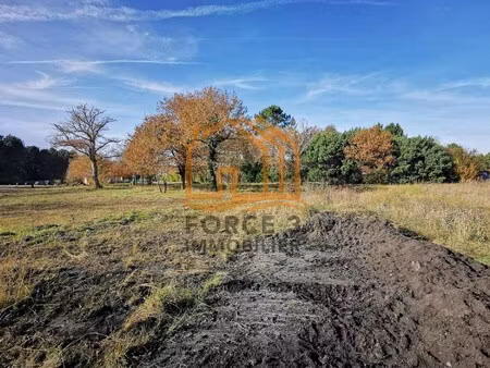 terrain constructible – 1201 m² – pontenx-les-forges (40200)
