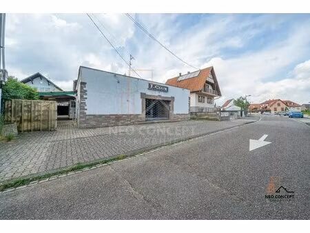 ** local commercial de 300 m² ... disponible à la vente à drusenheim **