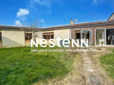 a vendre maison plain pied à vianne 4 chambres  114 m² avec garage et jardin