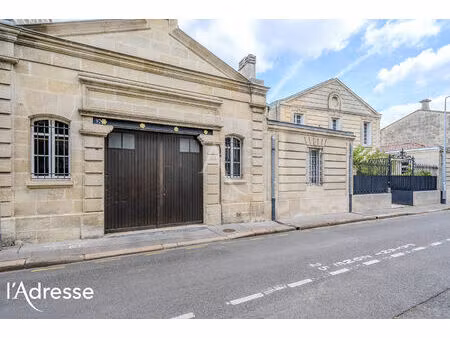 bordeaux jardin public - magnifique maison pierre avec garage et extérieurs.