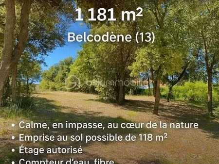 terrain 1 184 m² belcodene