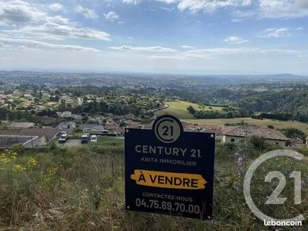 terrain 1 281 m² annonay