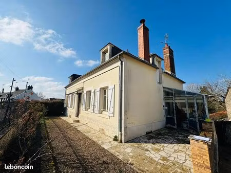 vente maison 5 pièces 91m² avec grand jardin arboré