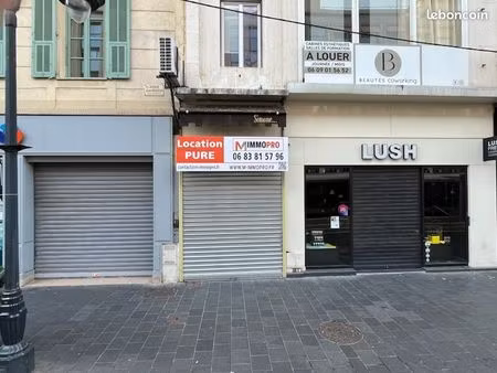 local commercial 22 m² nice
