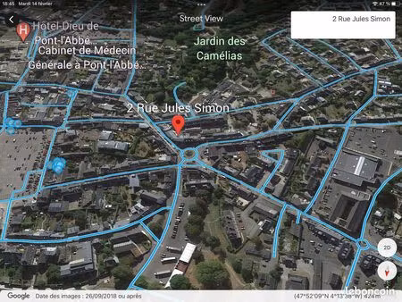 local commercial pont l’abbé super placé et loué