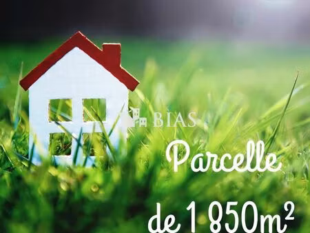 terrain 1850 m² fontaine-l'abbé